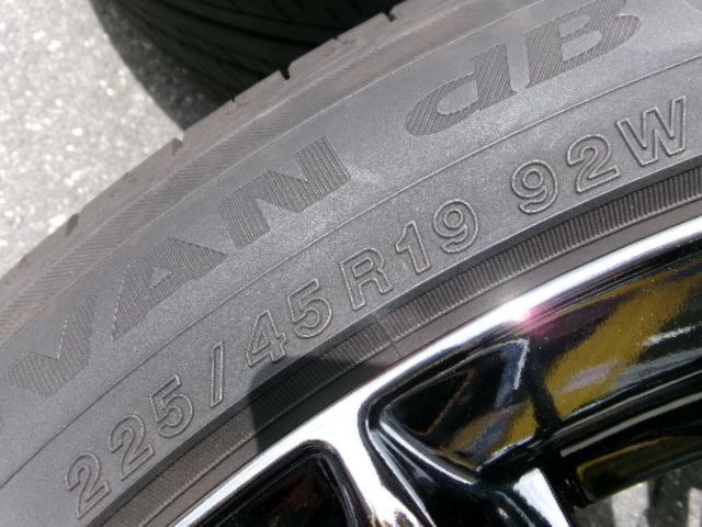 RX2405-352S RAYS VERSUS STRATAGIA VOUGE + YOKOHAMA ADVAN dB V552 4本セット