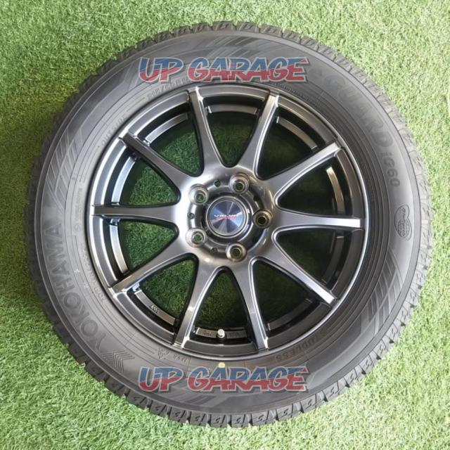 weds VELVA CHARGE 10本ｽﾎﾟｰｸｱﾙﾐﾎｲｰﾙ+YOKOHAMA iceGUARD iG60 215/60R16 2022 ...