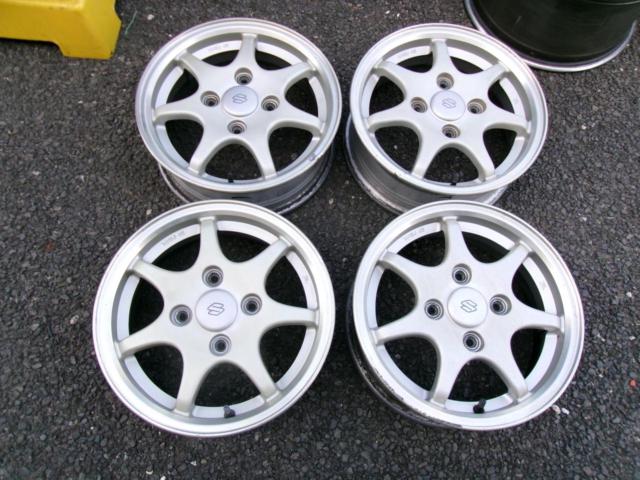 スズキ純正(SUZUKI) カプチーノ純正ホイール | やや傷や汚れあり 