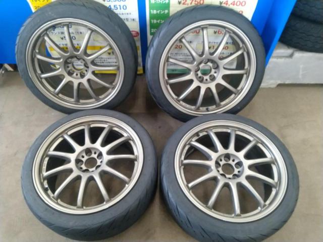 EMOTION 11R 18インチ タイヤ・ホイールセット 1/4（WORK EMOTION 