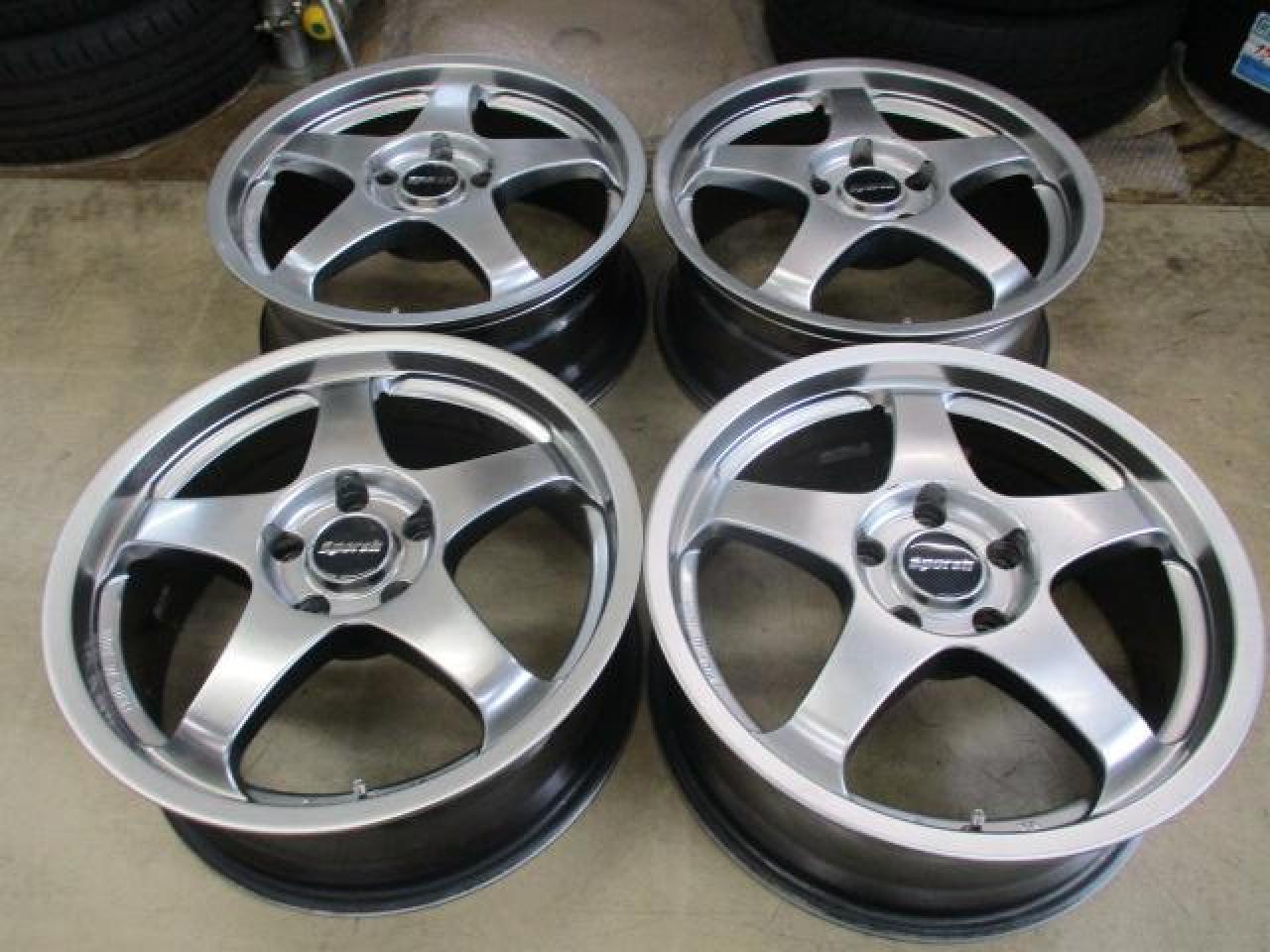Sporsh ホイールタイヤ4本セット 17インチ