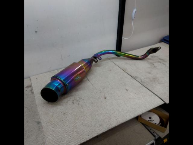 アドレスV125/G】メーカー不明 スポーツマフラー【グラデーション 