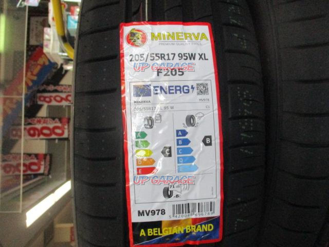 MINERVA F205 205/55R17 4本セット カー用品 タイヤ 17インチタイヤを通販で購入する 中古カー＆バイク用品の販売ならアップガレージ