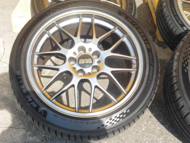 BBS(ビービーエス)  RG-R RG796 メッシュホイール + MICHELIN(ミシュラン)pilot sport5