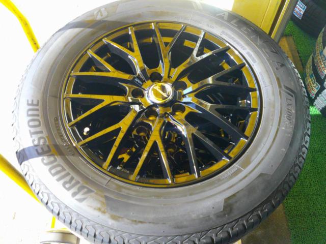 HOT STUFF(ホットスタッフ) Exceeder(エクシーダー) MX メッシュホイール  + BRIDGESTONE(ブリヂストン) ALENZA LX100
