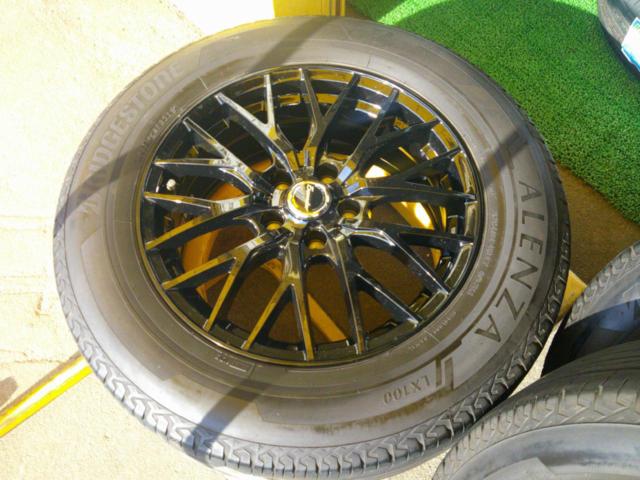 HOT STUFF(ホットスタッフ) Exceeder(エクシーダー) MX メッシュホイール  + BRIDGESTONE(ブリヂストン) ALENZA LX100