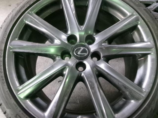 RW2406-8013 LEXUS GS350 Fスポーツ 10系 前期純正ホイール 4本セット ※ホイールのみ