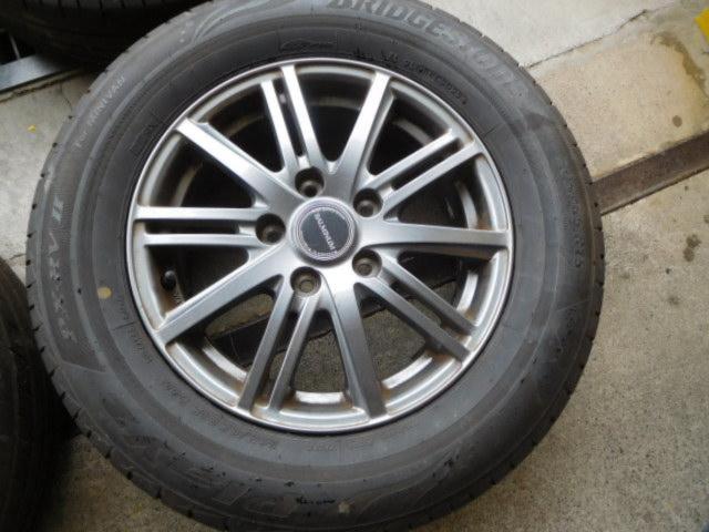 RX2406-777S  BRIDGESTONE  BALMINUM  BR10 + BRIDGESTONE  playz  PX-RVⅡ  4本セット