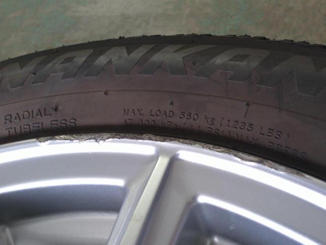 BRIDGESTONE(ブリヂストン) ECO FORME(エコフォルム) SE-15 (5HOLE)  + NANKANG(ナンカン) ICE ACTIVA AW-1