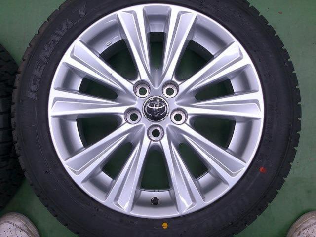 トヨタヴェルファイアスタッドレスタイヤ純正ホイル付235/50R18 追え