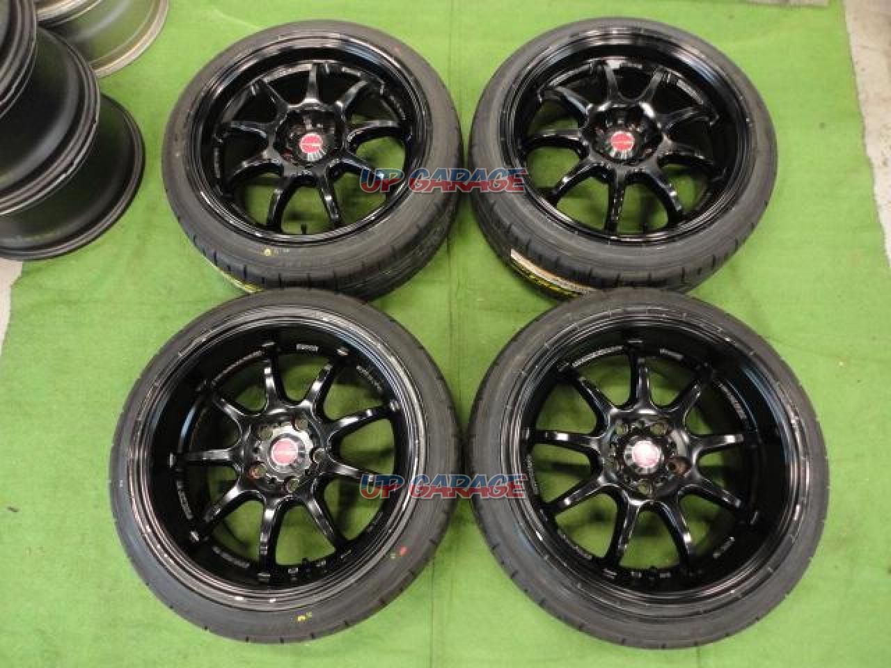 WORK(ワーク) EMOTION D9R + DUNLOP(ダンロップ) DIREZZA DZ101 | カー用品 タイヤホイールセット ...