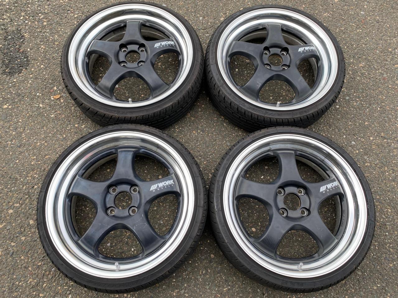 WORK(ワーク) MS1-S1R + NANKANG NOBLE SPORT NS-20 4本セット | カー用品 タイヤホイールセット ...