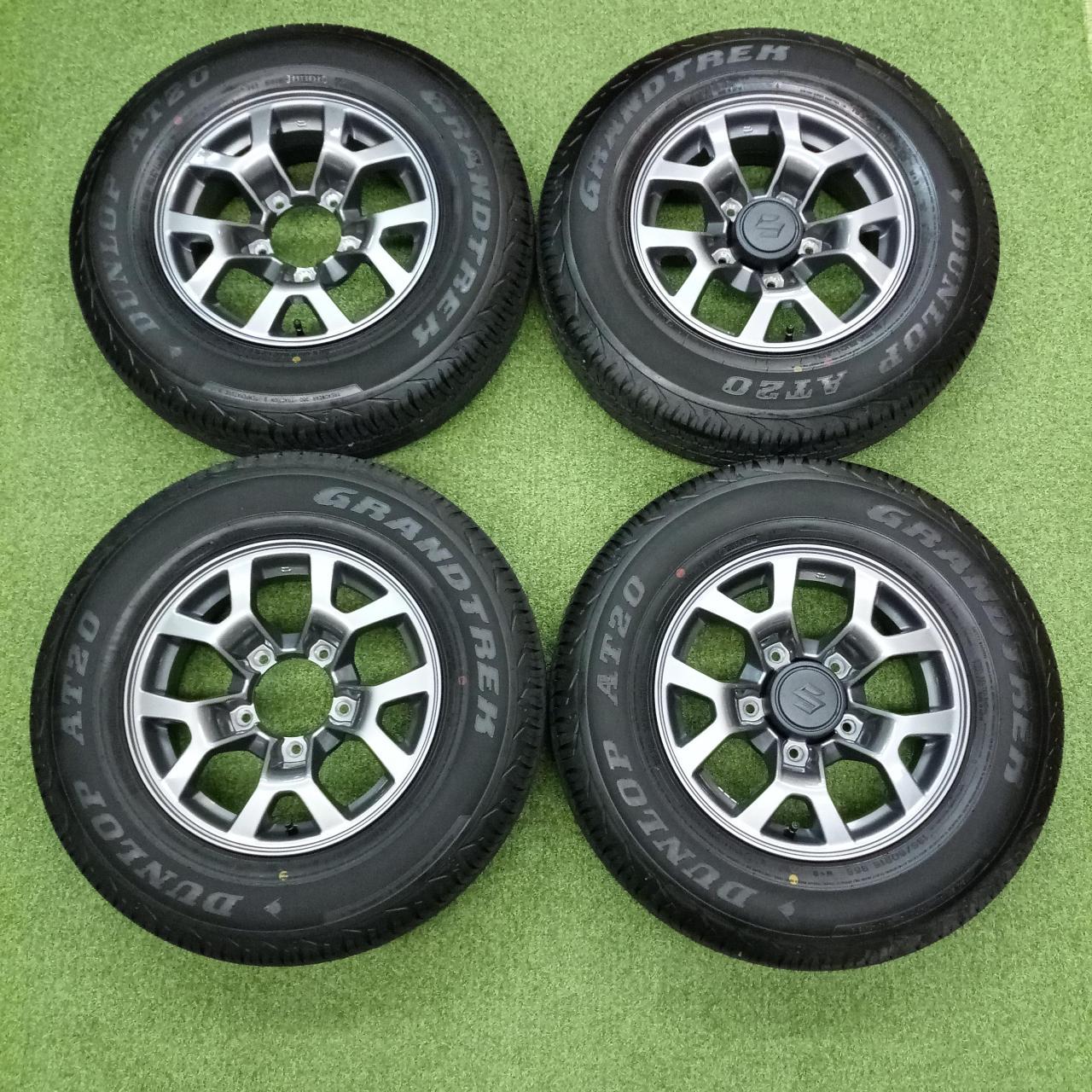 JB74ジムニーシエラ 純正ホイルタイヤセット5本 総走行10km外し  