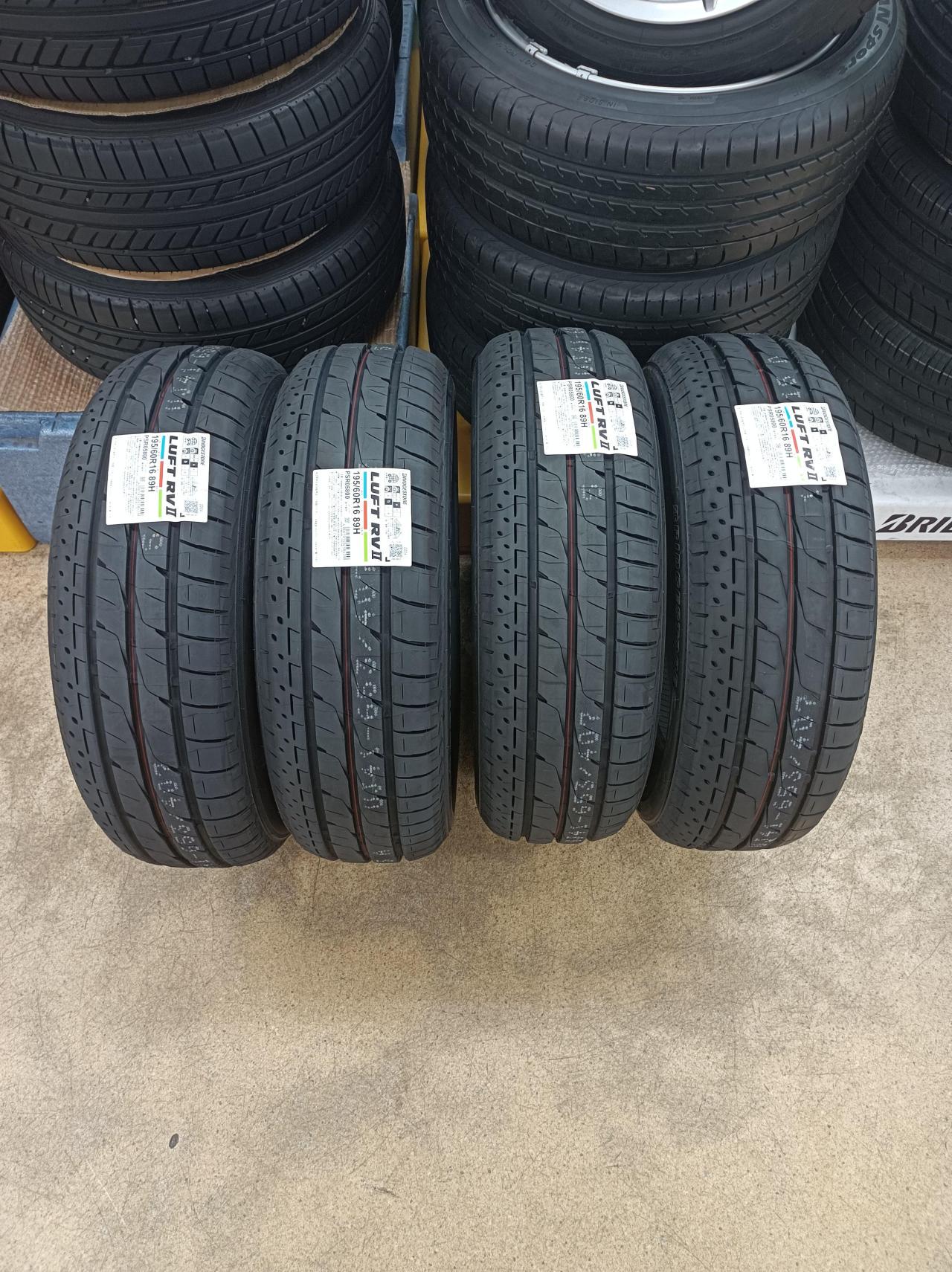 BRIDGESTONE LUFT RVⅡ 89H | カー用品 タイヤ 16インチタイヤを通販で購入する | 中古カー＆バイク用品の販売なら ...