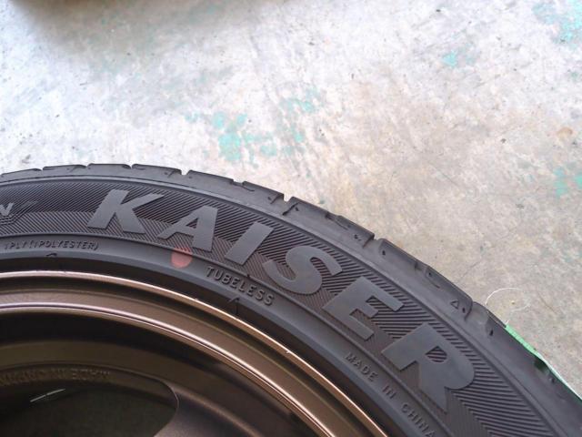   【RAYS(レイズ)】VOLK RACING(ボルク レーシング) TE37 KCR+【KENDA】KAISER