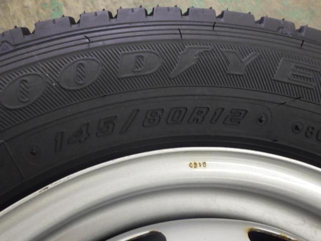 メーカー不明スチールホイール   + GOODYEAR(グッドイヤー) CARGO PRO