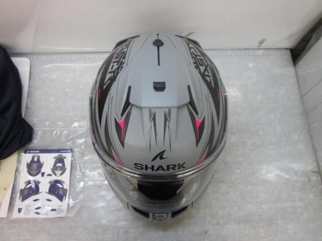 【観賞用!!】Shark / シャーク フルフェイスヘルメット D-Skwal 3 Blast-R Mat シルバー ヴィオレット ブラック