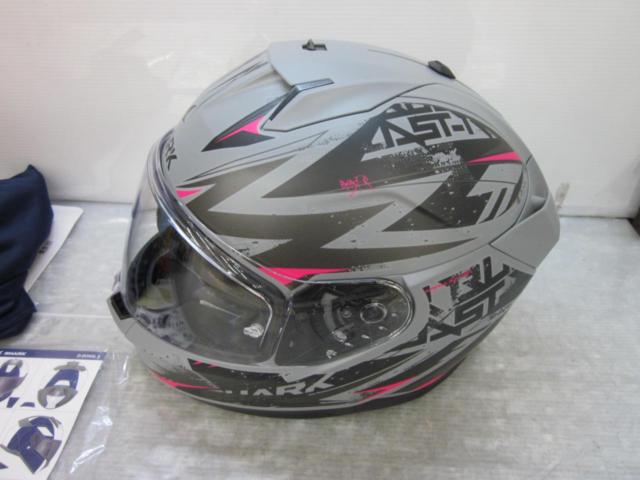 【観賞用!!】Shark / シャーク フルフェイスヘルメット D-Skwal 3 Blast-R Mat シルバー ヴィオレット ブラック