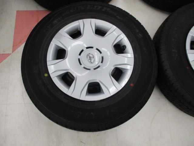 200系ハイエース純正スチールホイール+DUNLOP SP175N