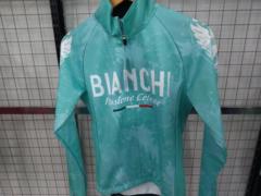 1大特価 サイズ:XS BIANCHI 長袖サイクルジャージ チェレステ