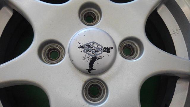 スズキカプチーノ純正アルミホイールスタッドレスタイヤ4本セットです