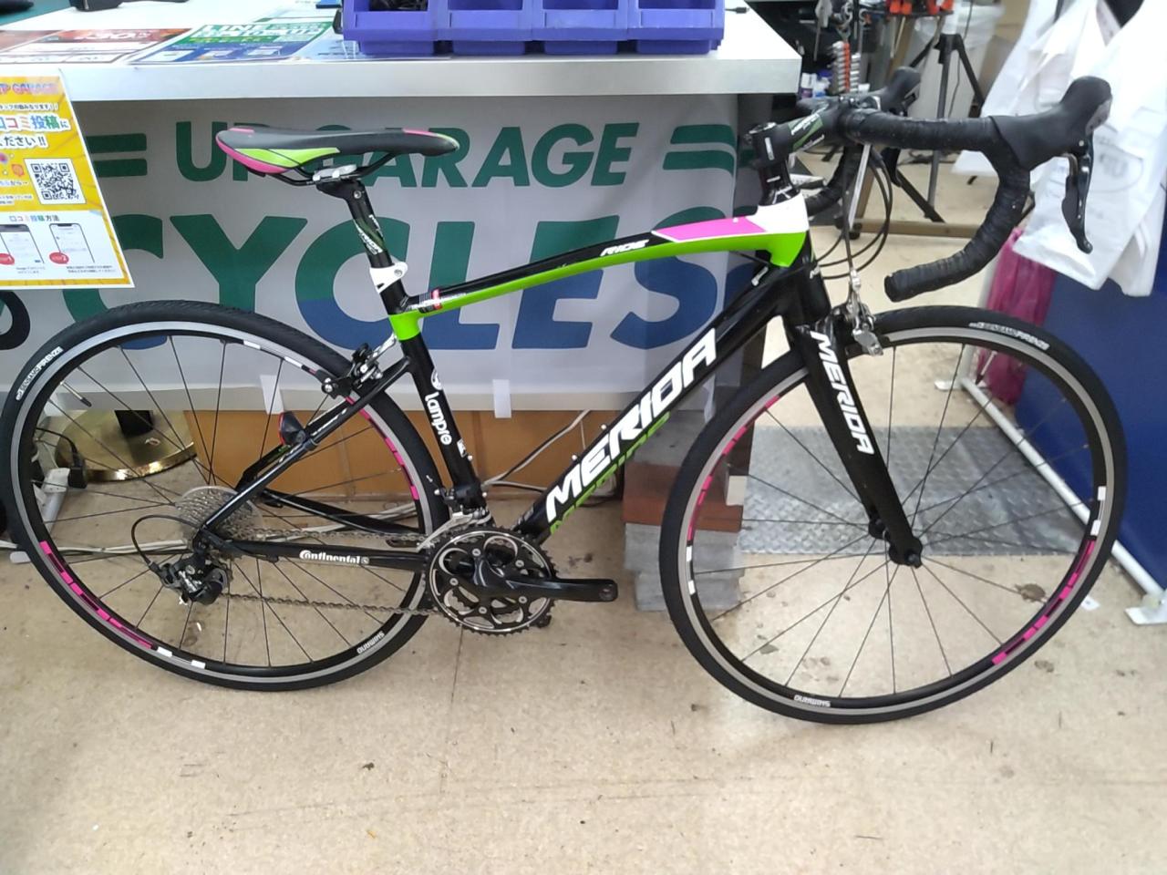 MERIDA RIDE 94 アルミフレームロードバイク 2014年モデル/メーカーサイズXS メーカー定価150.000円 ※リア変速 ...