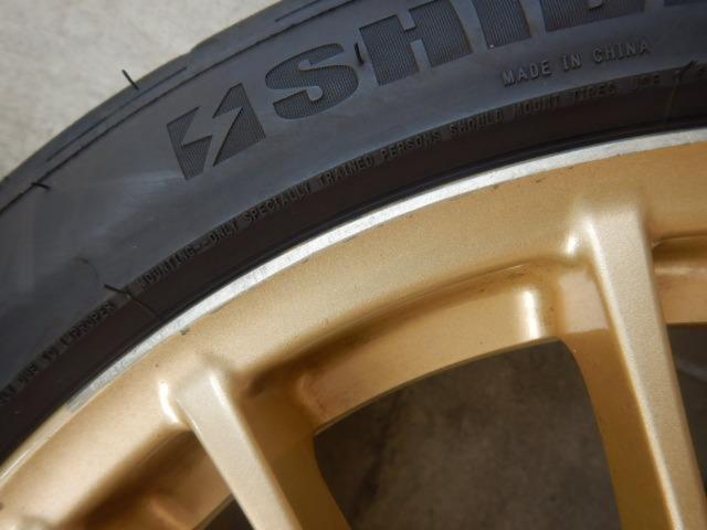 【スバル純正】WRX STi純正オプション BBS製+ 【SHIBATIRE】RYDANZ REVIMAX R23