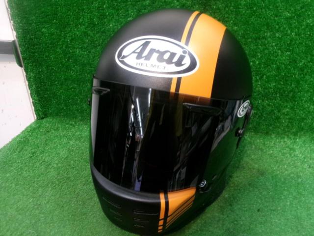 サイズ59-60cm 【Arai】 RAPIDE NEO ベース(オレンジ) フルフェイス 