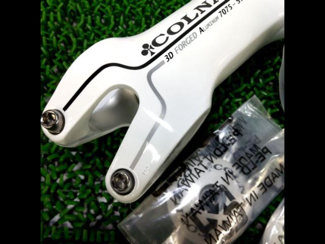COLNAGO 3D FORGED アルミステム ホワイトΦ31.8/110