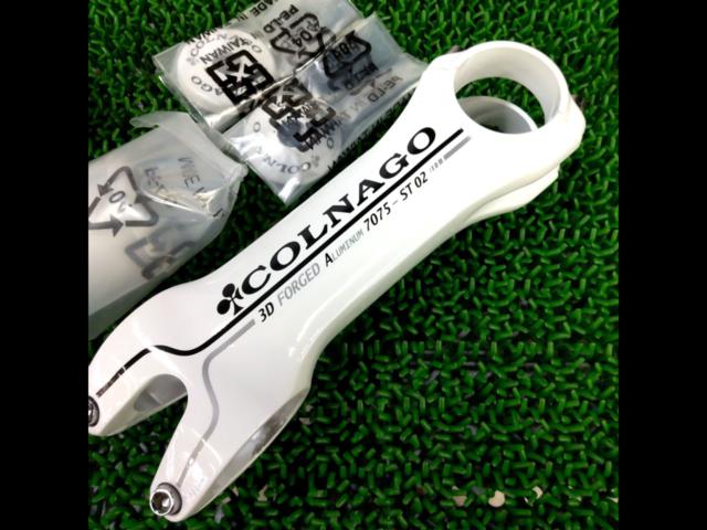 COLNAGO 3D FORGED アルミステム ホワイトΦ31.8/120