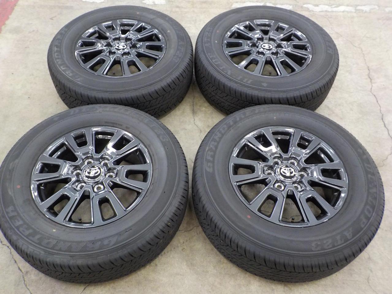 ☆値下げしました!☆TOYOYA ランドクルーザー250 VX 純正 + DUNLOP 