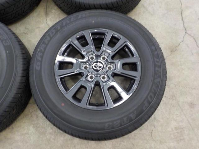 ☆値下げしました!☆TOYOYA ランドクルーザー250 VX 純正 + DUNLOP 