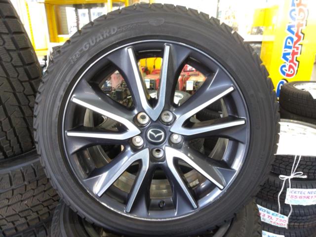 MAZDA CX-3 前期純正ホイール + YOKOHAMA iceGUARD iG52C | カー用品 
