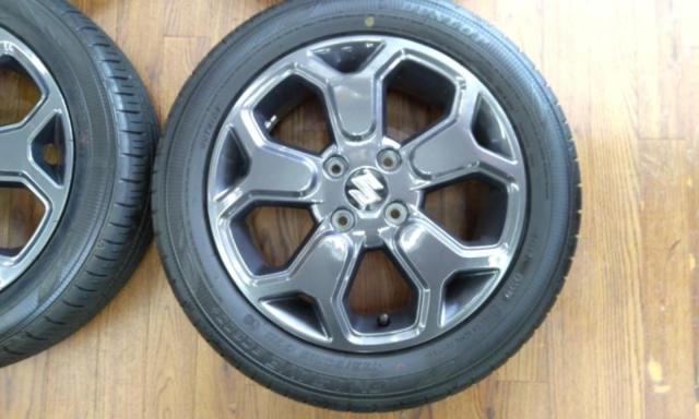 スズキ MR52S/ハスラー タフワイルド 純正ホイール + DUNLOP ENASAVE 