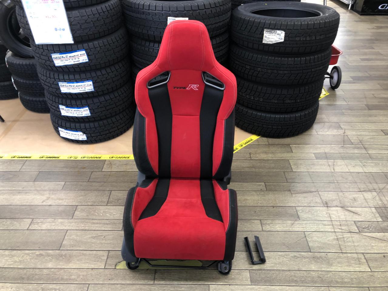 ◇美品・レア◇シビックタイプR FK8 くり抜か 純正シート◇助手席 