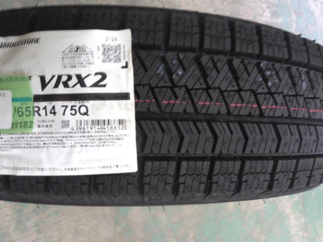 ダイハツ純正(DAIHATSU)  ムーヴ純正  + BRIDGESTONE(ブリヂストン) BLIZZAK VRX2