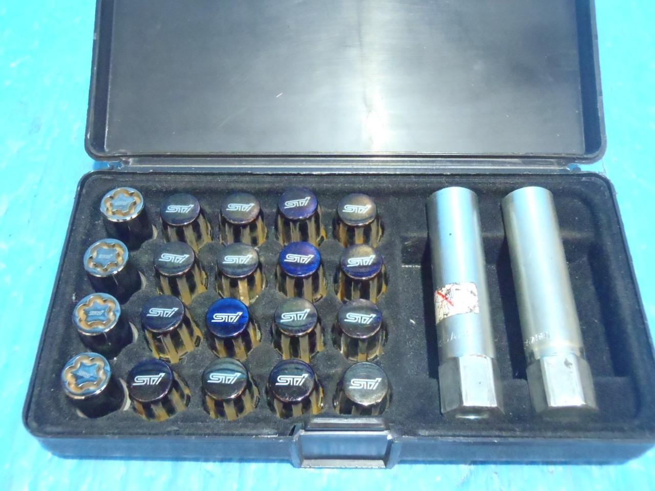 STI SECURITY LOCK NUT SET スプラインドライブナット M12xP1.25 | カー用品 タイヤホイール関連 取付ナット ...