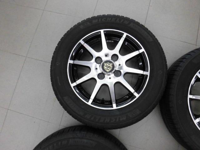 BRANDLE 562B + MICHELIN(ミシュラン) ENEGY SAVER4 | カー用品 タイヤホイールセット 13インチタイヤ ...