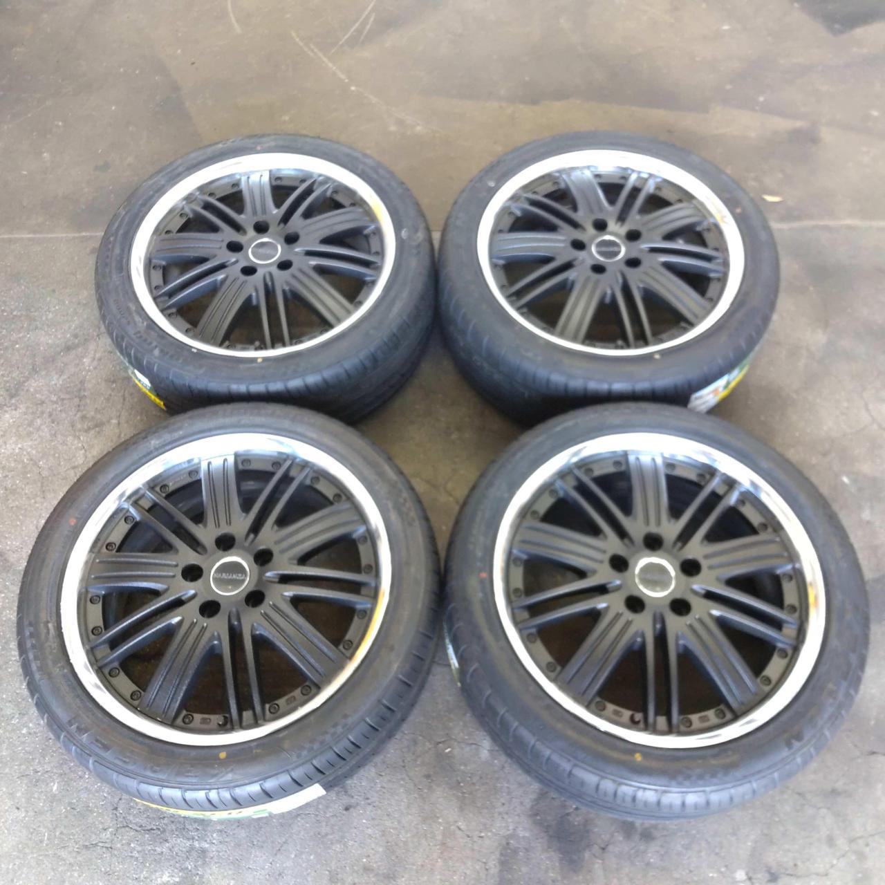 WORK VARIANZA F2S + KAPSEM Headking S2000 | カー用品 タイヤホイールセット 18インチタイヤ ...
