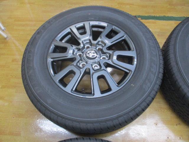 トヨタ ランドクルーザー250純正+ DUNLOP GRANDTREK AT23 114V 