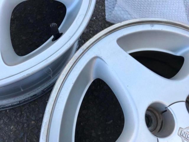 NISSAN Z10キューブ純正ホイール 4/4