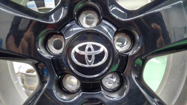☆スタッドレス☆】TOYOTA RAV4純正ホイール【グロスブラック自家塗装 
