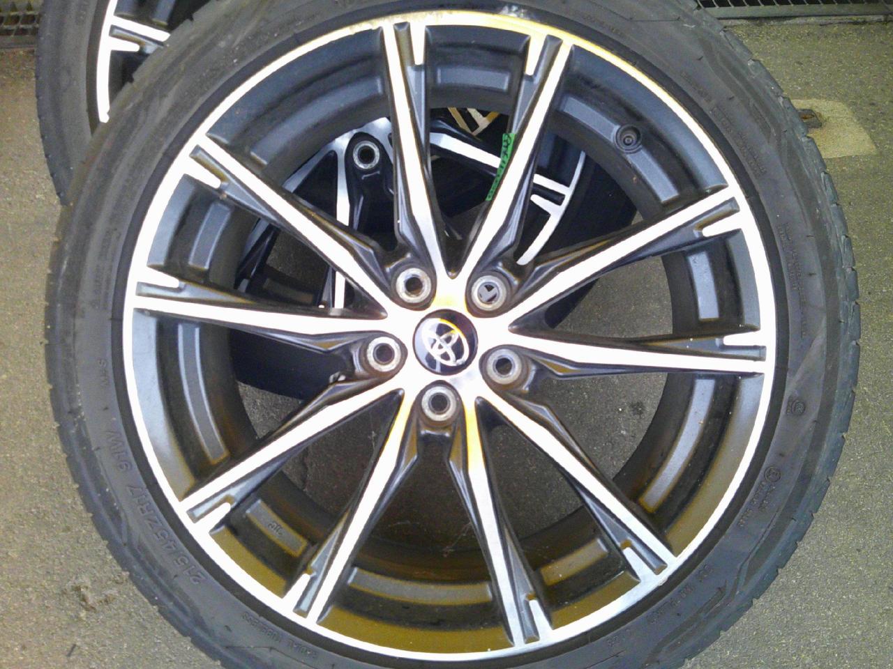 トヨタ純正】 86(ZN6)後期純正ホイール | 中古品 | アップガレージ 長野店 | カー用品 アルミホイール 17インチホイールを通販で購入する  | 中古カー＆バイク用品の販売ならアップガレージ 86 後期 純正タイヤホイール