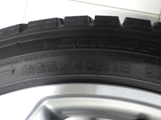【輸入車純正】 アウディ  純正5アームローターデザイン+【DUNLOP】WINTERMAXX WM02