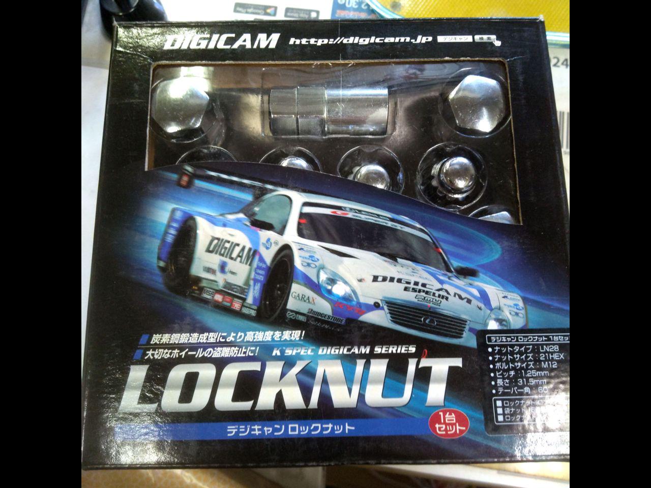 DIGICAN ロックナットセット【M12×P1.25/21HEX】 | 新古品 | アップガレージ ホイールズ川崎産業道路店 | カー用品 ...
