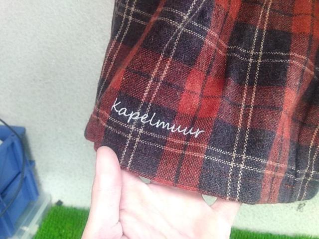 【サイズフリー】KAPELMUUR サイクルスカート チェック柄