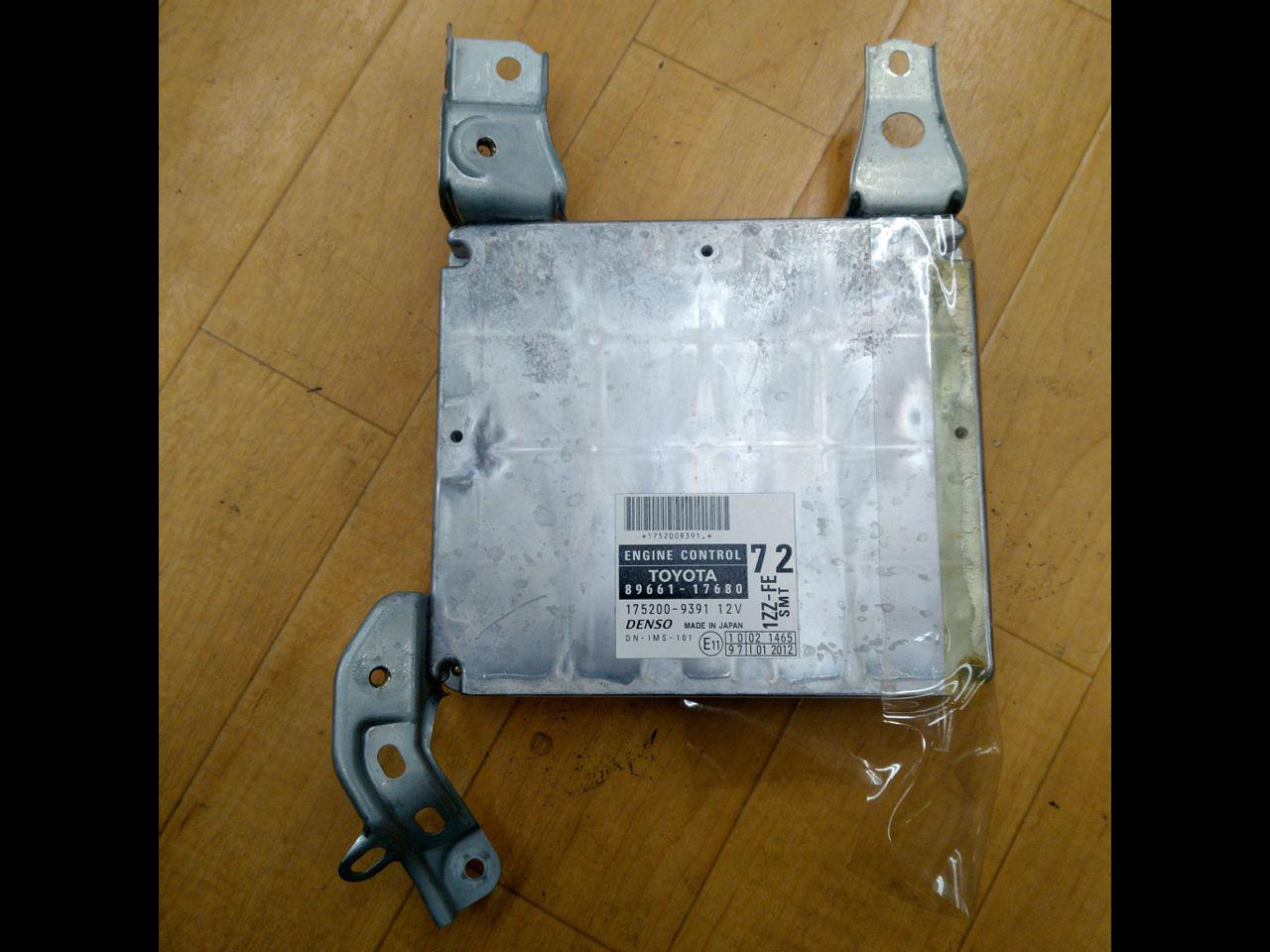 トヨタ(TOYOTA)純正 ECU/コンピューター ※スーパーチャージャー書き換え【MR-S/ZZW30/後期】 | カー用品 電装系 ...