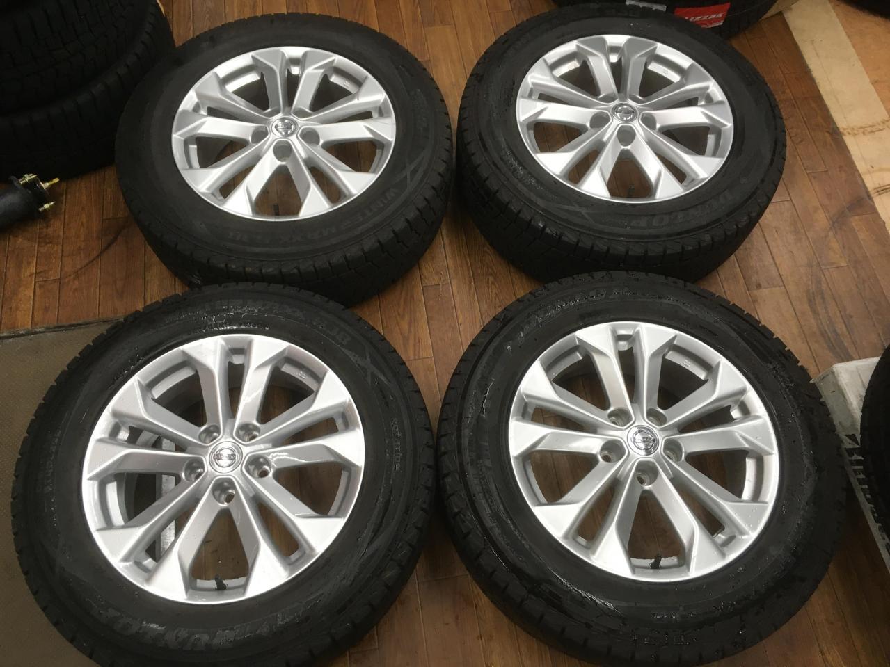 NISSAN エクストレイル/T32 純正 ホイール+DUNLOP WINTER MAXX SJ8 | カー用品 スタッドレスタイヤホイール