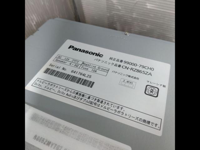 【Panasonic】スズキ純正オプション CN-RZ865ZA 8