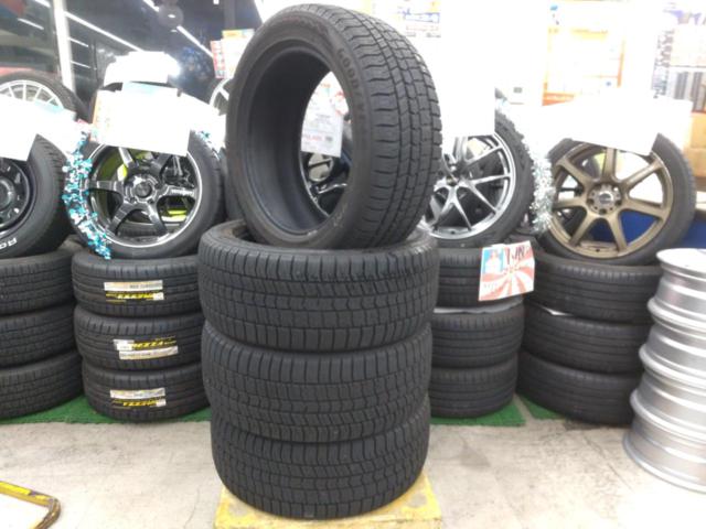 GOODYEAR ICENAVI8 245/50R18 中古スタッドレスタイヤ4本セット | カー用品 スタッドレスタイヤ 18インチ ...